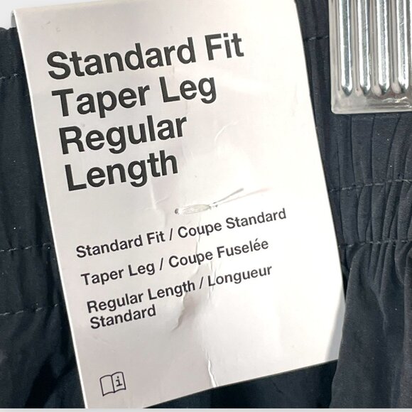 NIKE Men's Black Standard Fit Taper Leg Tear Away Track Pants XL NWT - Picture 5 of 13